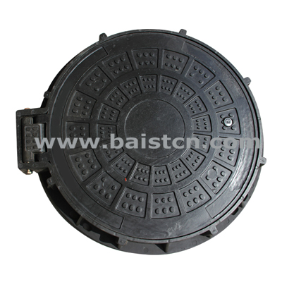 SMC Composite Manhole Cover Round Type 690mm C250 With Locki